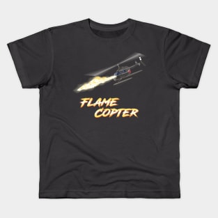 Flame Copter Kids T-Shirt